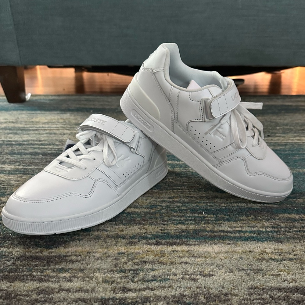 Lacoste Men's Sneakers & Athletic Shoes T-Clip Sz 9.5 VLC 223 1 SMA